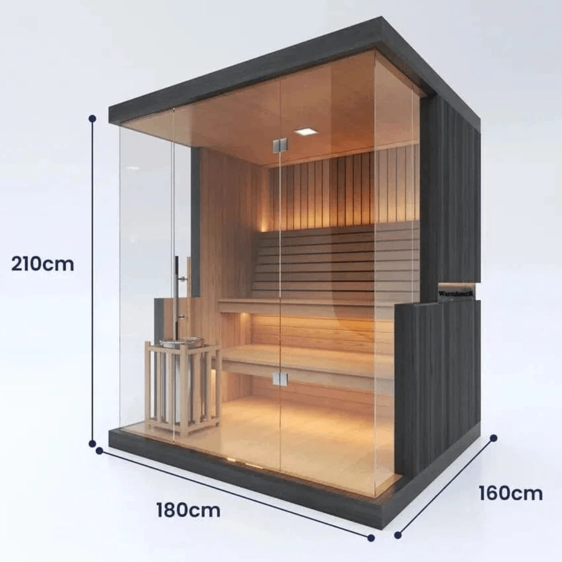 Warmheat™ Indoor Steam Sauna Lumaria 1