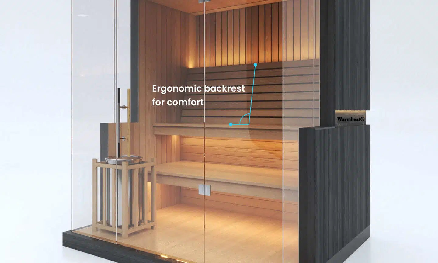 Warmheat™ Indoor Steam Sauna Lumaria 2