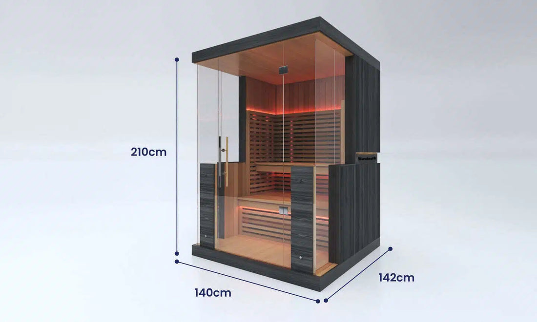 Warmheat™ Indoor Full Spectrum Sauna Lumaria 3