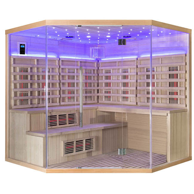 Warmheat™ Indoor Hybrid Sauna Lunaro 1