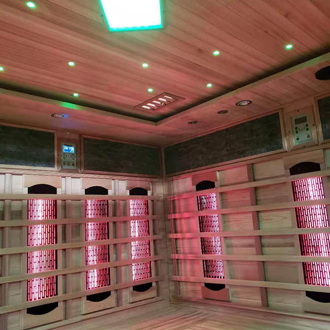 Warmheat™ Indoor Hybrid Sauna Lunaro 1