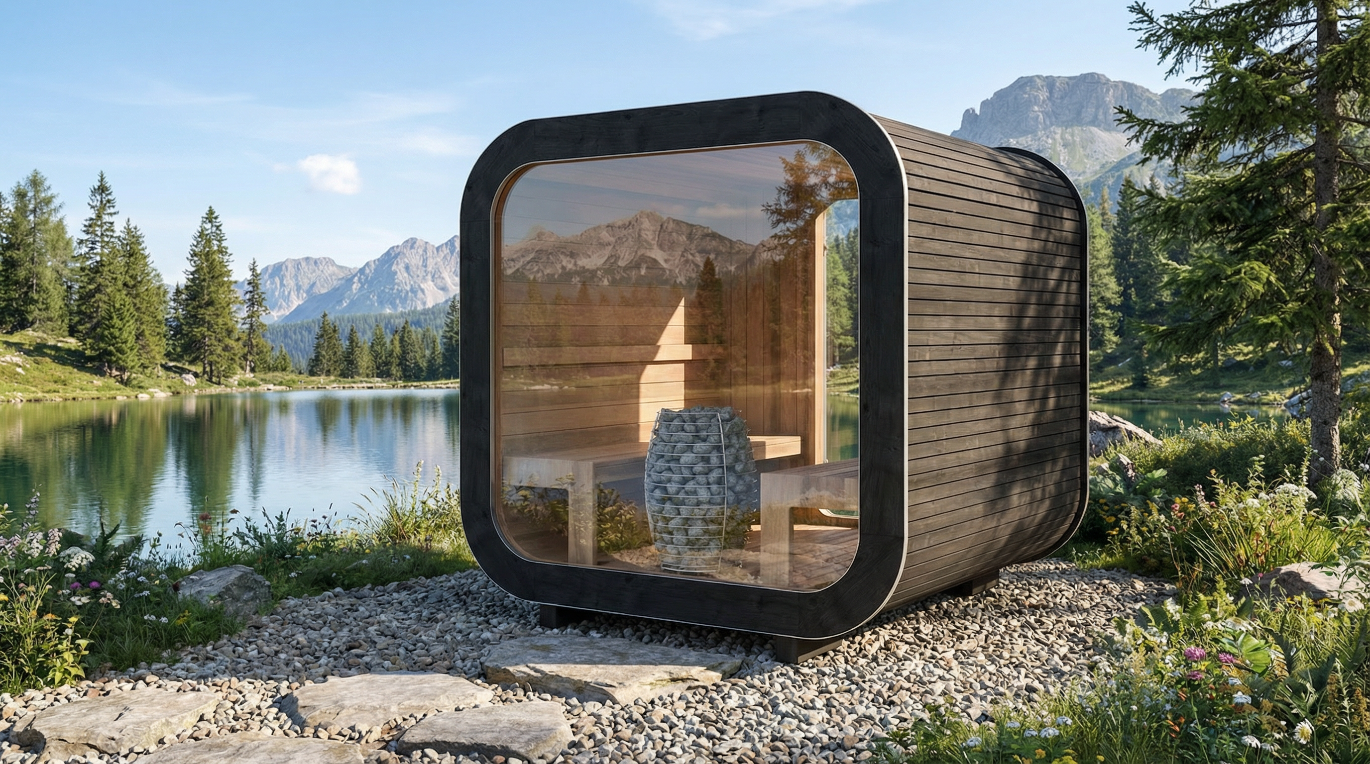 Warmheat™ Outdoor Steam Sauna Elvion 2