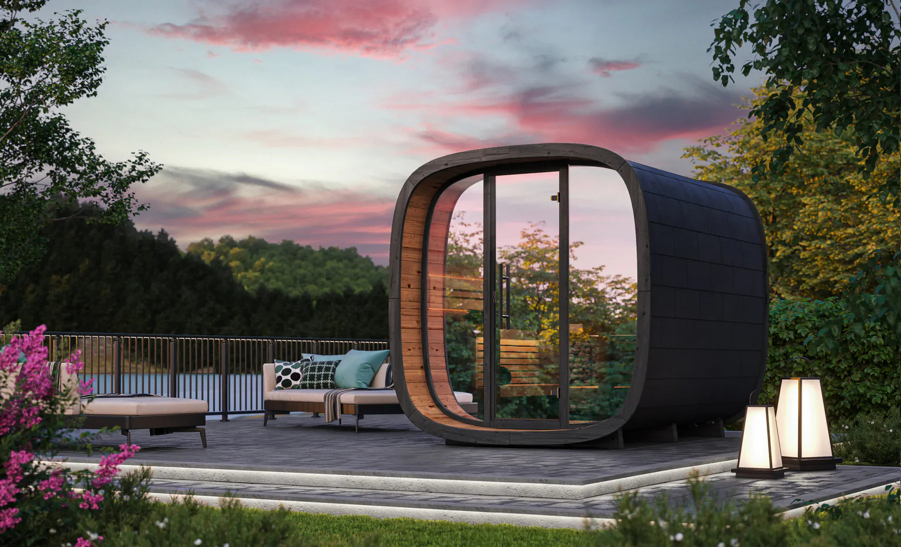 Warmheat™ Outdoor Sauna Auren 3