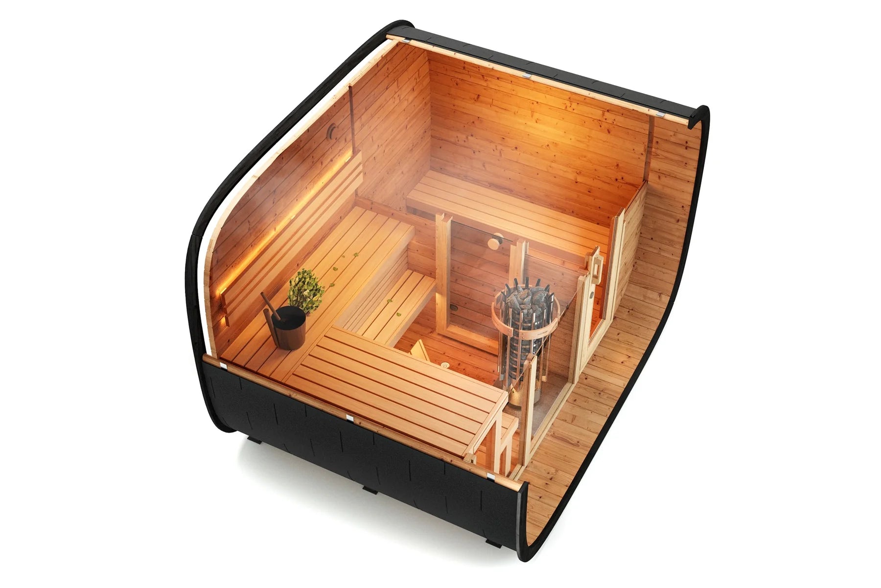 Warmheat™ Outdoor Sauna Auren 4