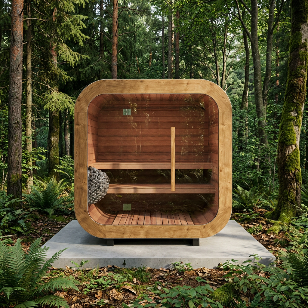 Warmheat™ Outdoor Steam Sauna Elvion 1