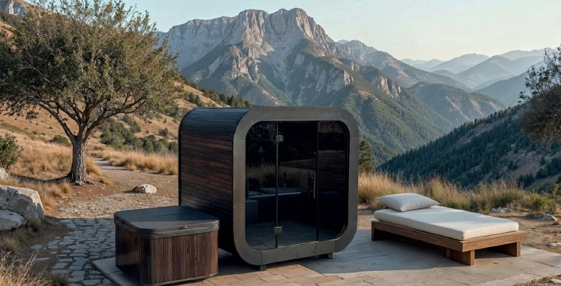 Warmheat™ Outdoor Steam Sauna Elvion 1