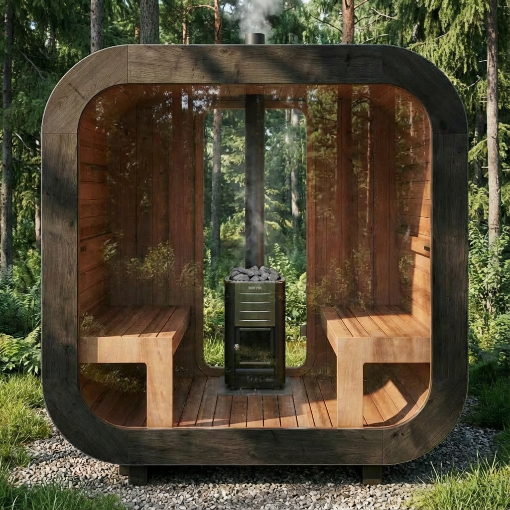 Warmheat™ Outdoor Steam Sauna Elvion 2